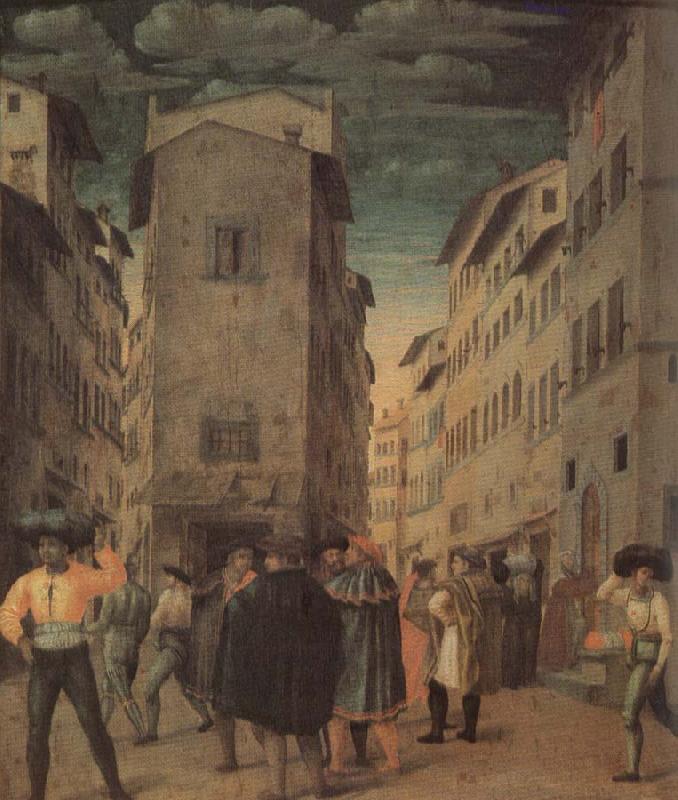 unknow artist stadsbild fran florens oil painting image